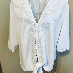 Cute new white blouse NWOT